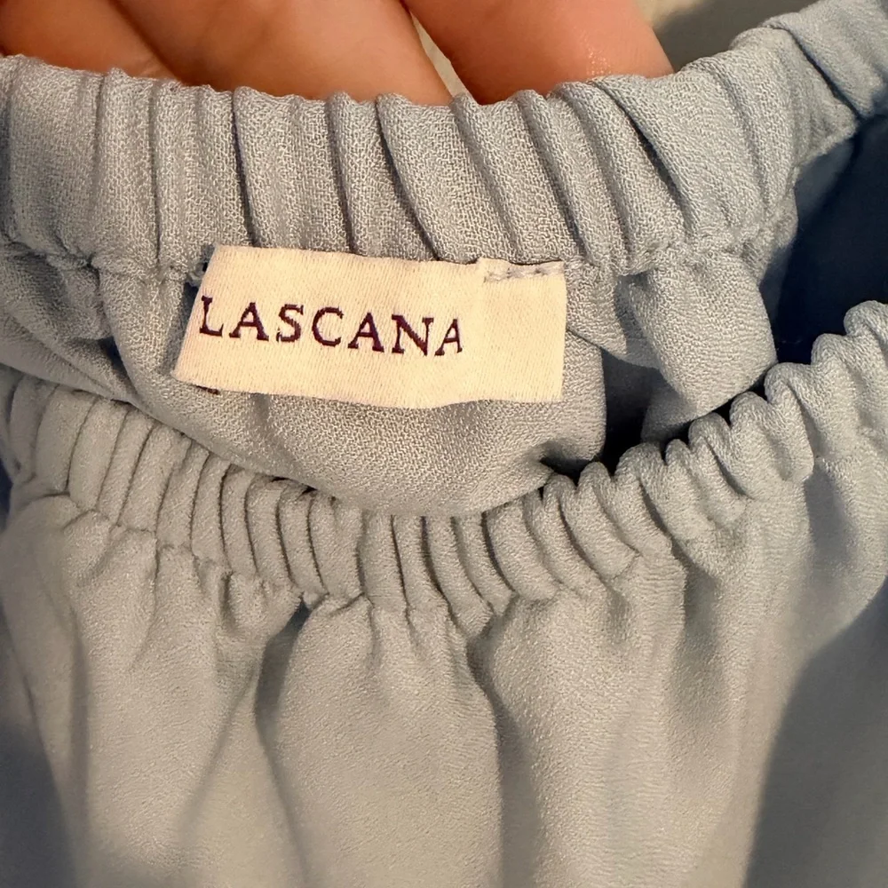 Lascana (Victoria Secret) Light Blue off the shoulder tiered Maxi Dress - Picture 2 of 13